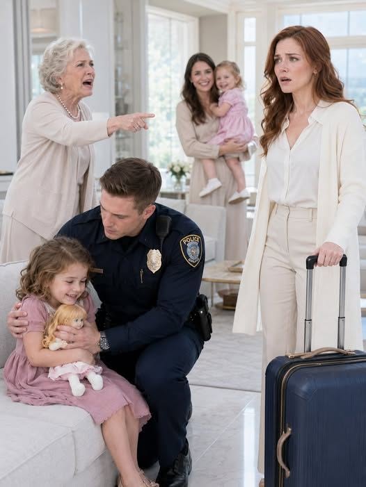 My Mother and Sister Called the Police on My Five-Year-Old Daughter and Said, “Take Her Away So She Learns Her Lesson.” I Returned One Day Early and Found Her Trembling in Front of Two Officers. I Didn't Argue. I Simply Canceled Three Monthly Transfers Totaling 18,000 Dollars... One Week Later, They Received a Notice They Never Expected.