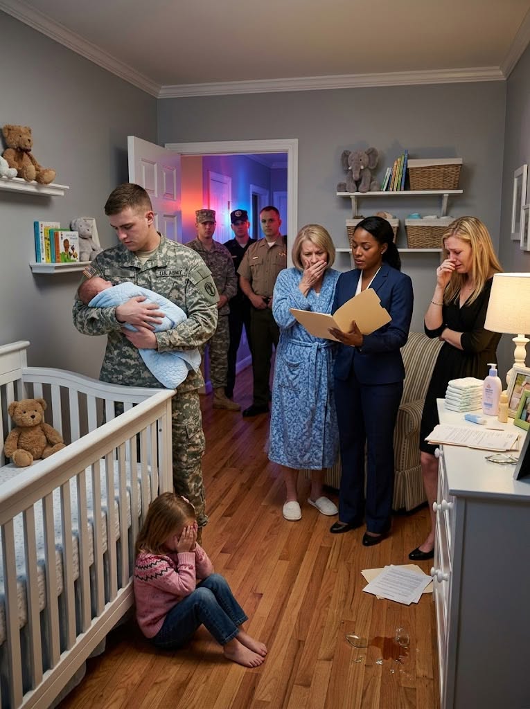 My mother left my newborn son burning with a 104-degree fever while my bruised wife lay locked inside the nursery.