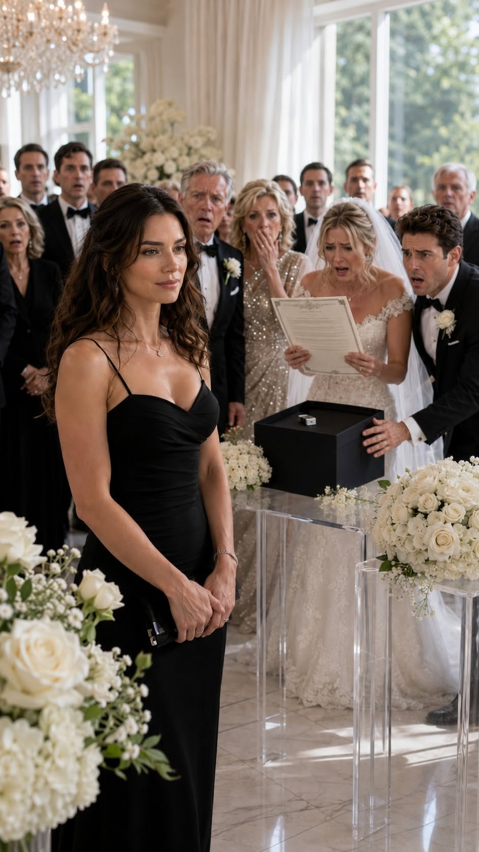 "The black box arrived at St. Matthew’s just as my sister began walking down the aisle.