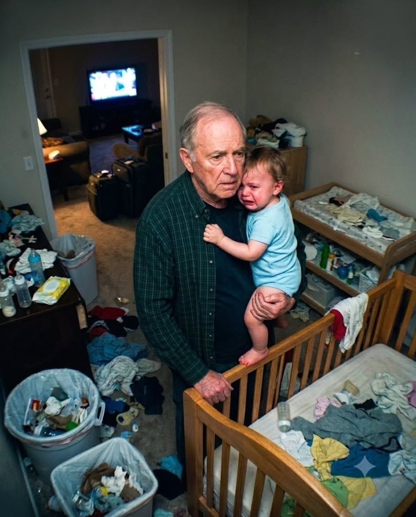 I Used My Spare Key And Found My Grandson In His Crib, Screaming, Unchanged For Hours. A Note Said: "Went To The Bahamas With Girlfriends - Back Next Week. Baby Will Be Fine." I Called My Daughter, Furious. She Laughed, "Dad, Relax!" I Contacted Police And CPS. When She Returned, She Found Herself In A…