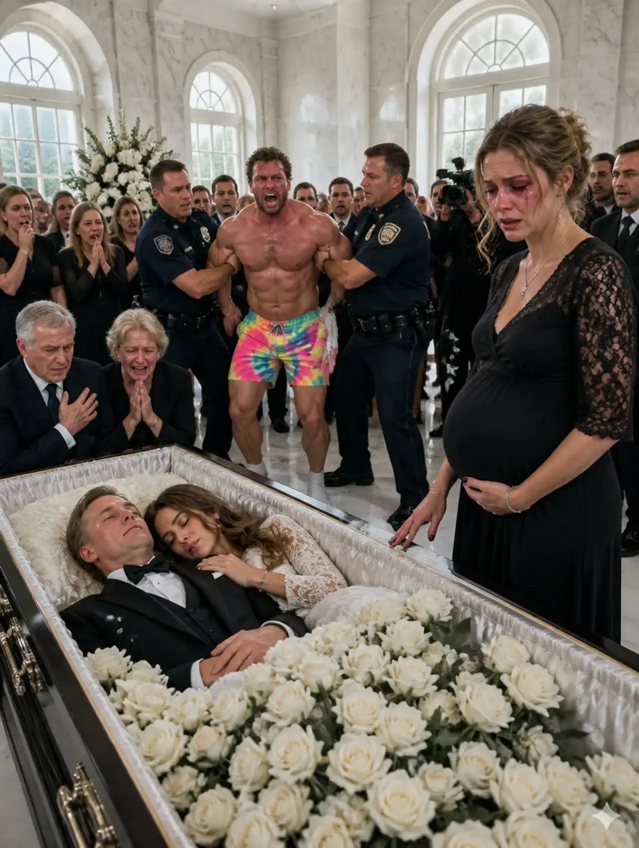 I stood beside two coffins while my parents relaxed on a tropical beach with my brother, calling my husband and daughter’s funeral “too trivial” to interrupt their vacation for. A few days later, they appeared at my front door demanding $40,000. My mother looked me straight in the face and said, “After everything we’ve done for you, you owe us.”