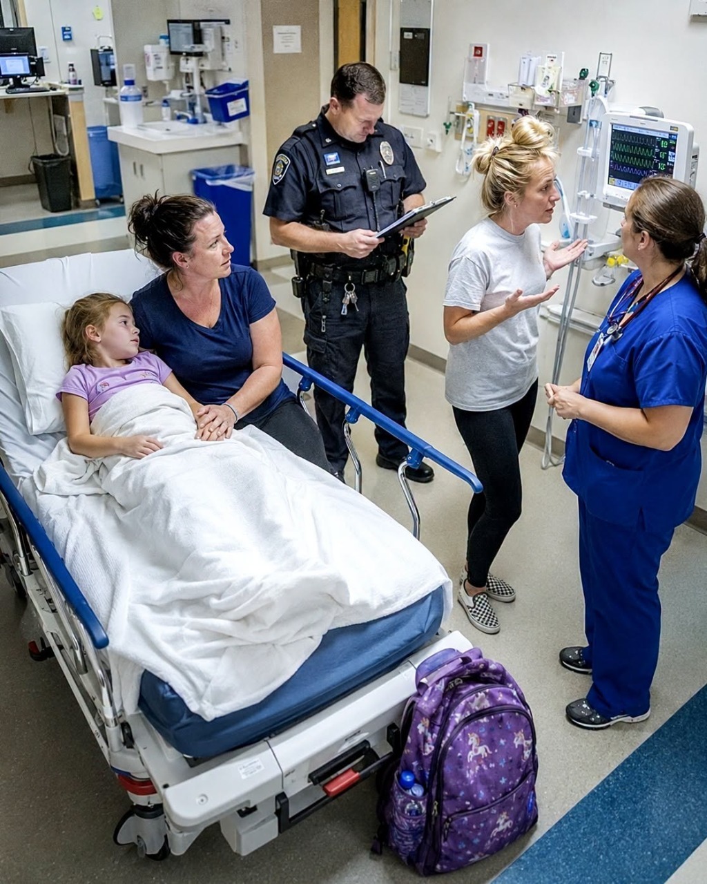My parents and sister took my SUV to the park and locked my six-year-old inside during a heatwave. The ER report said Ellie was found locked alone in that car; the safety case could end every family visit. Rachel laughed, "She's not family today. She's your burden." Officer Grant played the call, and my mother froze.