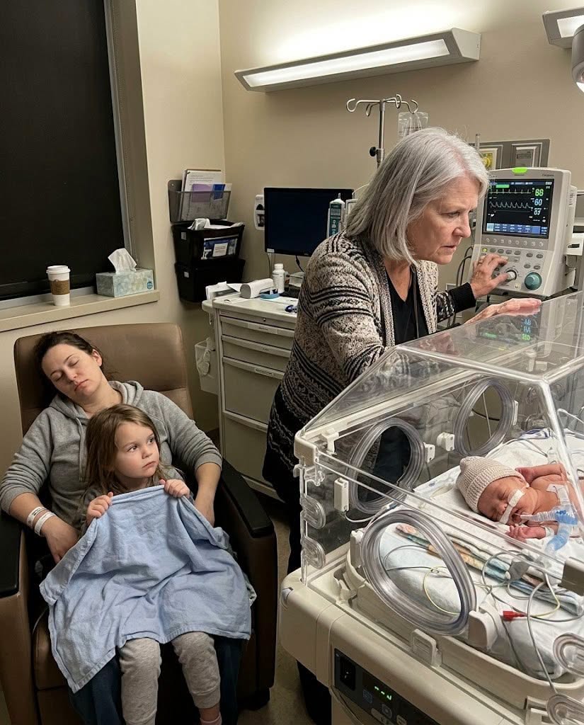 My newborn baby was on a ventilator fighting for her life… when my mother texted me, “Bring dessert for your sister’s gender reveal. Don’t be useless.” I told her I was in the hospital with my baby… and that night, while I was asleep, she came into the NICU—and my six-year-old daughter saw what she did…