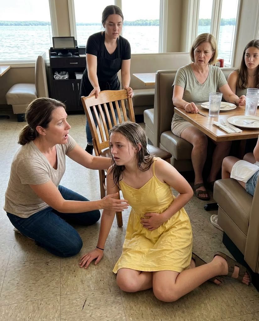 My fourteen-year-old daughter hit the restaurant floor while my family kept calling her a drama queen. I stayed quiet through emergency surgery, but when they came back tan from the lake, Grandma Augusta's trust was waiting on their kitchen table.
