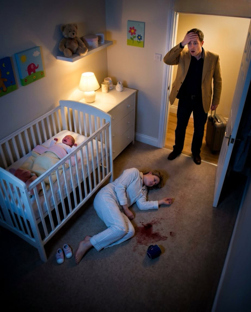 I was bleeding to death on my newborn son’s nursery floor while my husband toasted himself at a luxury mountain resort.