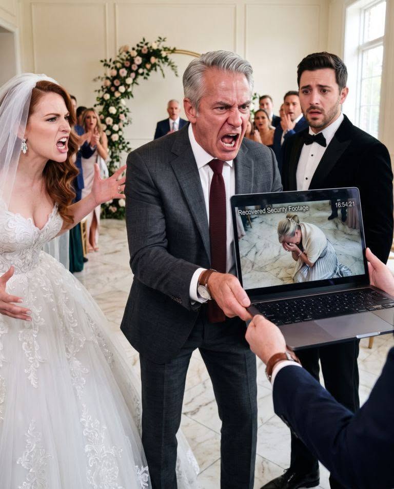 "At my son’s wedding, my wife came home shaking and whispered that she had only fallen. Two days later, the venue manager called and told me to come alone because they had rechecked the footage. When I saw what my son and his bride had done to her, I didn’t call them.