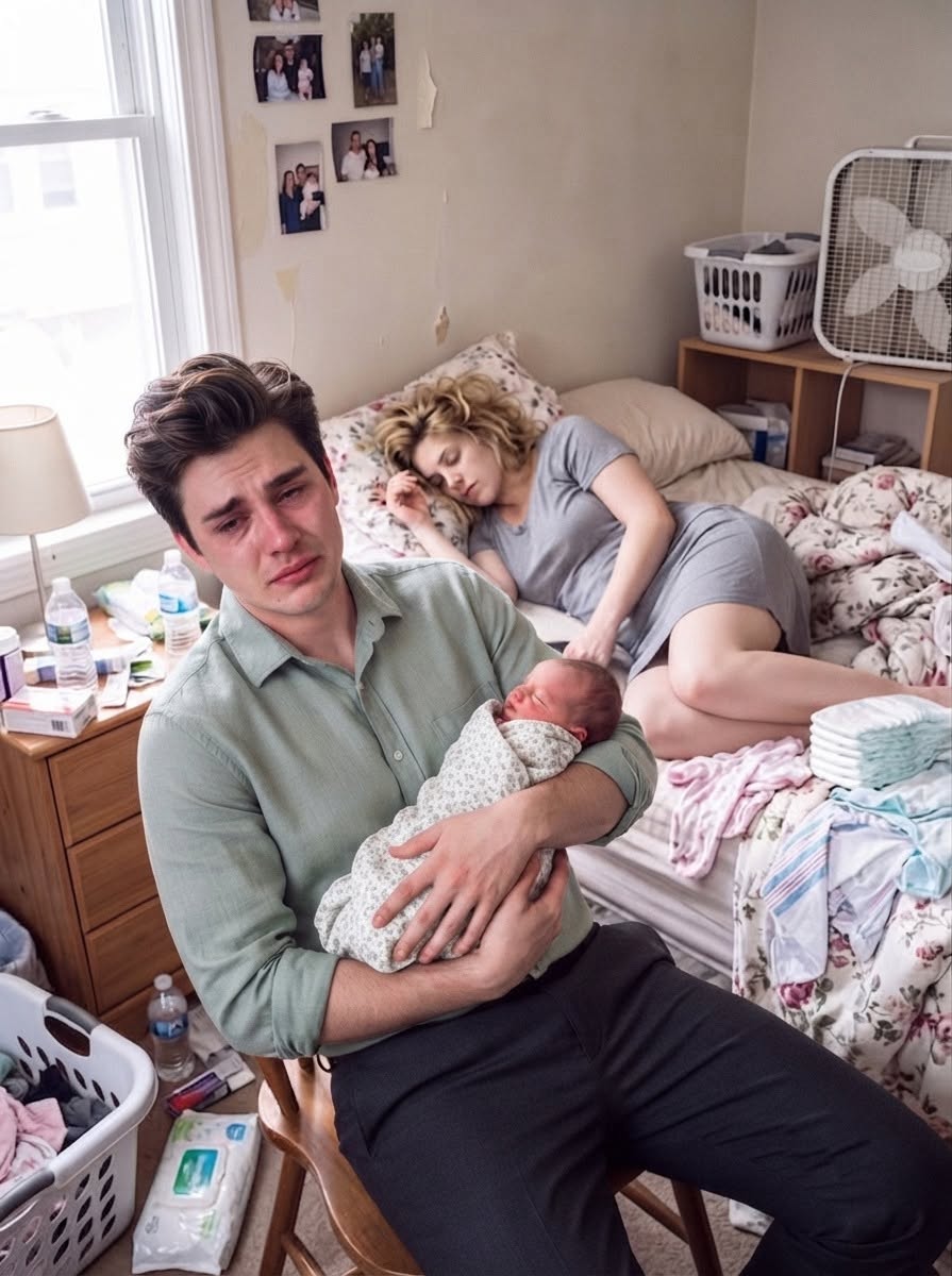 My Son Was Just Seven Days Old When I Returned Home And Found Him Seriously Unwell Beside His Unresponsive Mother. I Rushed Them Straight To The Hospital—But The Second The Doctor Examined Them, She Went Pale, Stared Directly At Me, And Ordered, “CALL THE POLICE!”
