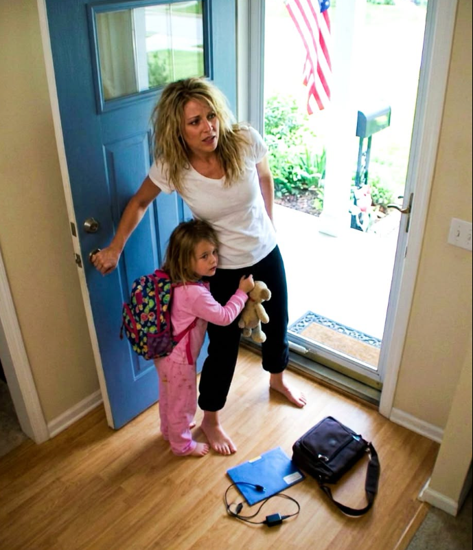 "My husband had just left for a business trip when my six-year-old daughter whispered, 'Mommy... we have to run. Now.' I asked her, 'What? Why?'. She was trembling as she said, 'There's no time. We have to get out of the house right now.' I grabbed our bags and reached for the door... and that’s when it happened."