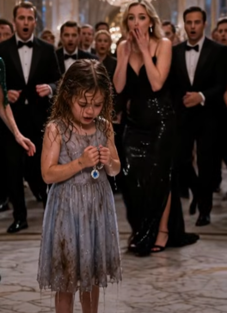 THEY POURED DIRTY WATER ON A LITTLE GIRL… THEN THE BILLIONAIRE SAID ONE WORD THAT FROZE THE ENTIRE BALLROOM. 😳💔