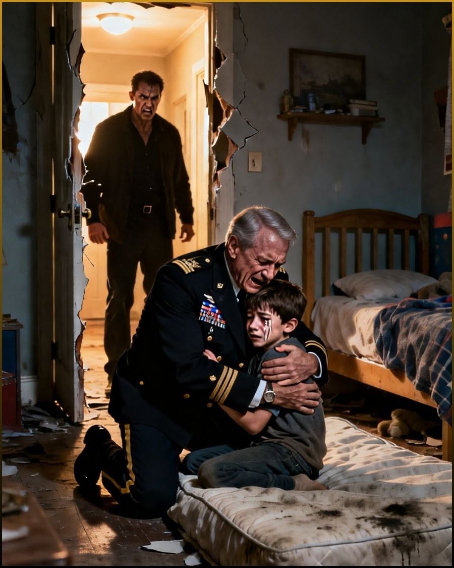 The call from my 10-year-old grandson was just three words: “Help me, Grandpa.” Then the line went dead. When I pounded on their door, his stepfather smirked and said, “He’s sleeping. Don’t disturb him.”