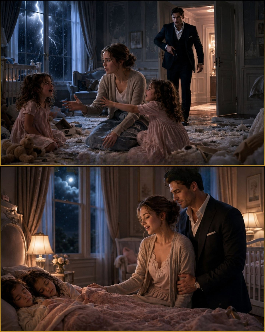 Widowed Mafia Boss’s Twin Daughters Can’t Sleep: “Turn Off the Lights, Maid—Or I’ll Bury You”.... The Billionaire’s Daughters Slept Only When His Enemy Sang... Then Poor Maid Does The Unthinkable