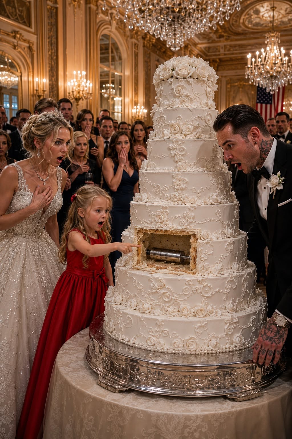 The Mafia Boss Called the Maid’s Daughter a Brat at His Wedding—What She Found Inside Shocked Everyone...