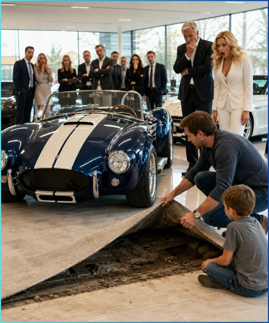 The CEO Laughed When a Single Dad Bought Her $700 Cobra Until He Peeled Back the Carpet and Exposed What Her Family Had Hidden for Twenty-Nine Years