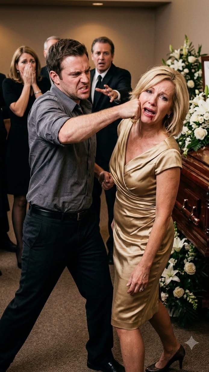 My brother punched me right as I was reading Dad's eulogy because I refused to hand over the safe key. My blood splashed onto the white lilies of the casket. "She’s stealing my inheritance!" he screamed into the microphone. He thought he had won. He thought opening the safe would give him millions. He didn't know I had spent the last eleven months preparing for this exact moment.
