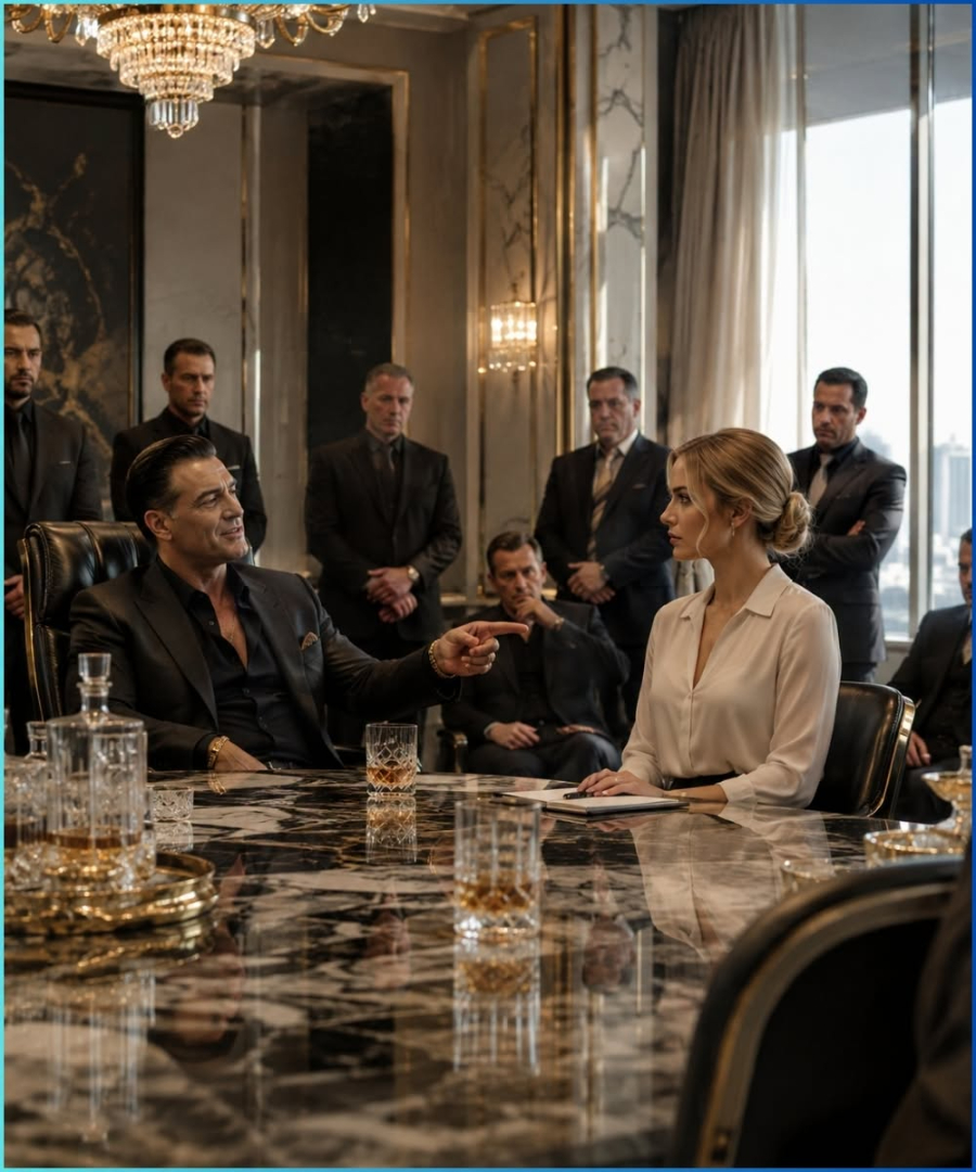 The Mafia Boss Joked That His Translator Was Still a Virgin and Her Answer Wiped the Smile from His Face