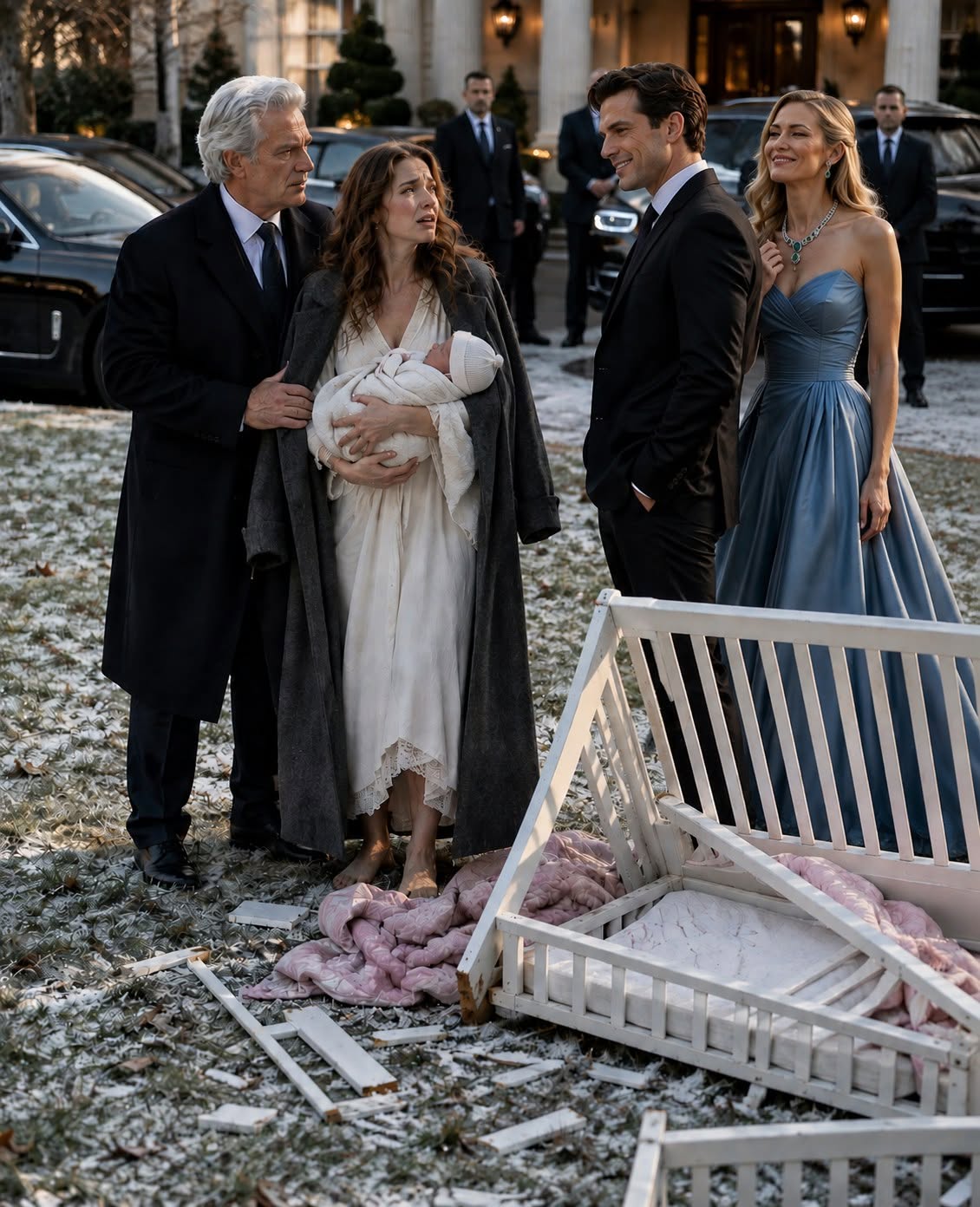 After I uncovered my husband’s aff3ir, he tore apart our newborn daughter’s crib, dumped it on the front lawn, and ordered us out of the house.