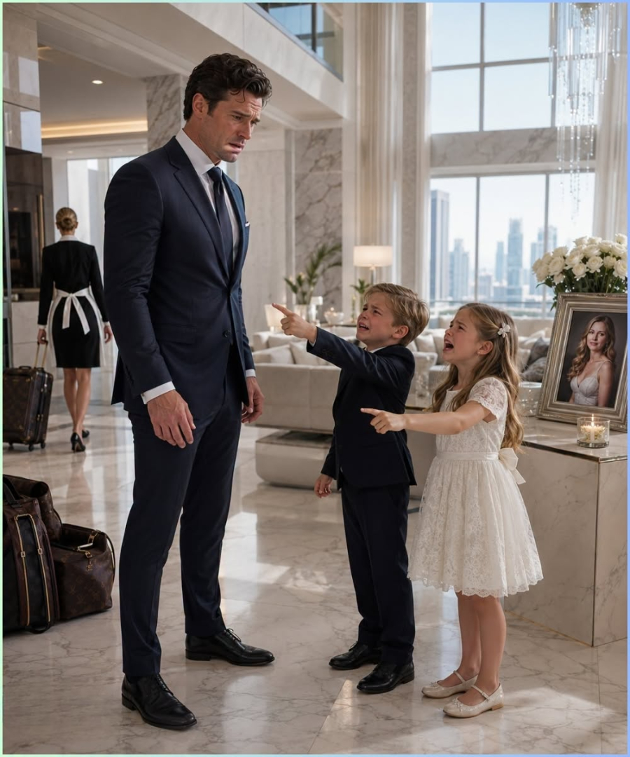The Billionaire Fired Ten Nannies in One Month Until His Twins Accused Him of Letting Their Mother Die Twice