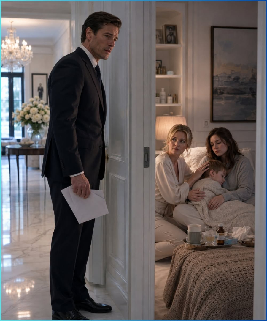 He Came to End His Marriage Until One Sentence Behind a Closed Door Exposed the Life His Wife Had Secretly Saved