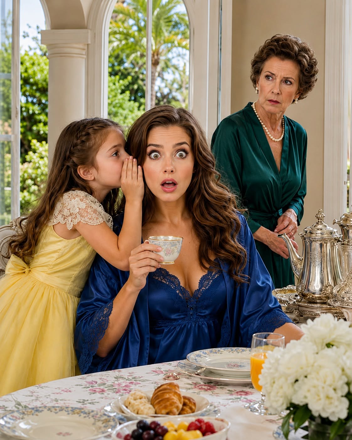 For Ten Years, I Loved My Mother-in-Law Like She Was My Own Mother. Then My Eight-Year-Old Daughter Whispered, “Mommy… Grandma Puts White Powder in Your Tea.” I Said Nothing. I Took the Cup to the Hospital, Set Up a Hidden Camera in the Kitchen, and Waited. When I Finally Watched the Footage, I Discovered Something Far More Terrifying Than I Expected—My Mother-in-Law Had an Accomplice Inside My Own Family.