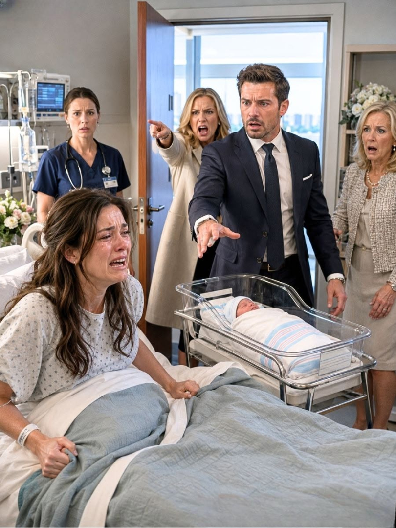 My ex-husband called six months after our divorce to invite me to his wedding. “I just had a baby—I’m not going anywhere,” I told him. Thirty minutes later, my ex-husband burst into my hospital room, stared at my newborn, and whispered, “She looks exactly like me.” Then he admitted his fiancée had told him I was no longer pregnant. When he revealed I had just given birth, his fiancée screamed, “The baby couldn’t exist,” and fainted. Moments later, my ex-husband’s fiancée stormed in, pointed at my daughter, and shouted something that made every nurse freeze...