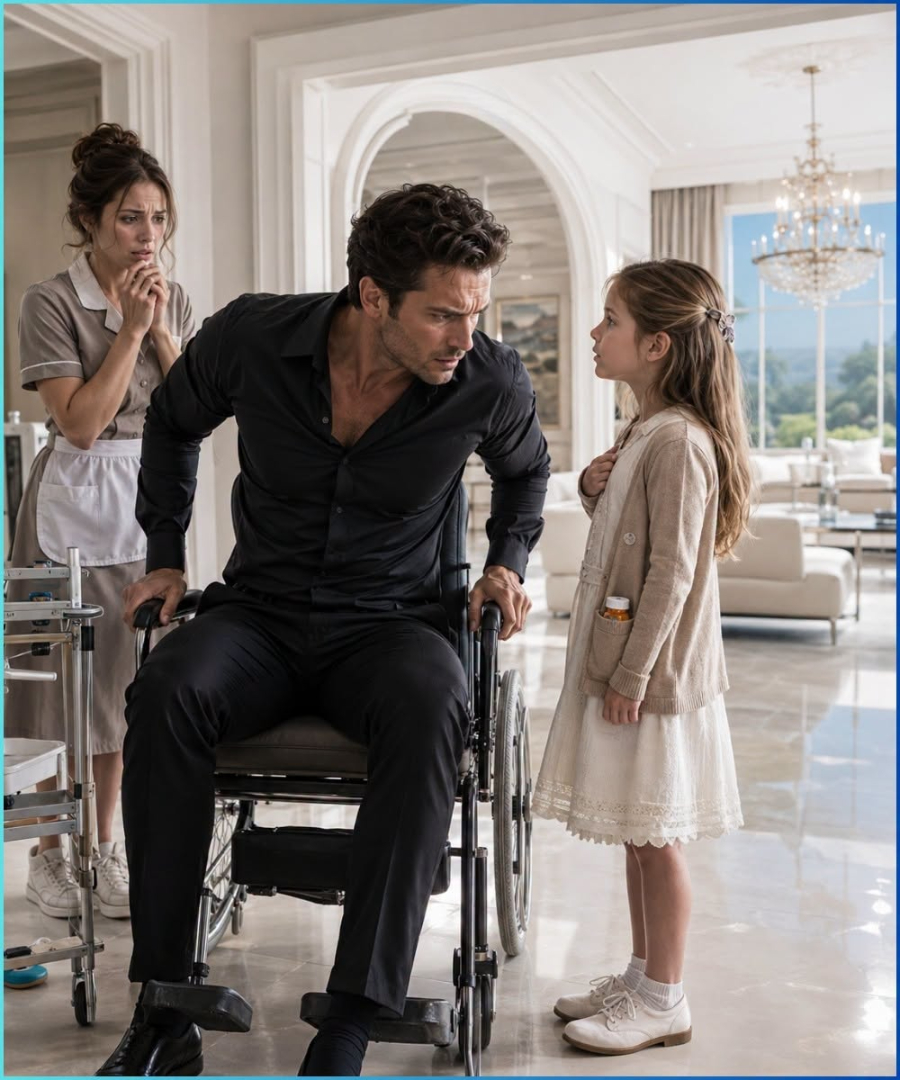 The Maid’s Little Girl Promised the Mafia Boss He Would Walk Again, but the Pill in Her Pocket Made Him Freeze