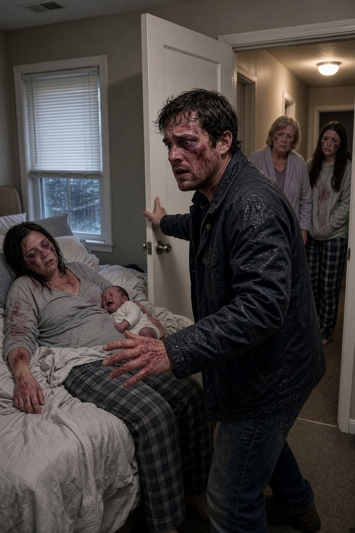 I left home for only four days after my son was born, trusting my mother and sister to care for my recovering wife and newborn baby. But when I returned before sunrise, I found something was terribly wrong inside my home. The doctor’s reaction shocked me, and the messages on my sister’s phone revealed a truth I never expected...