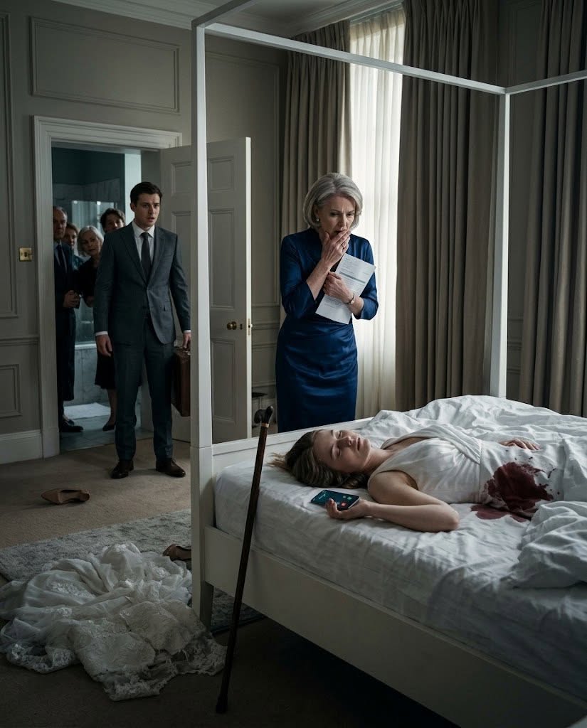My mother-in-law climbed the stairs with a wooden stick and shouted, "A new bride who sleeps until noon deserves to be taught a lesson."