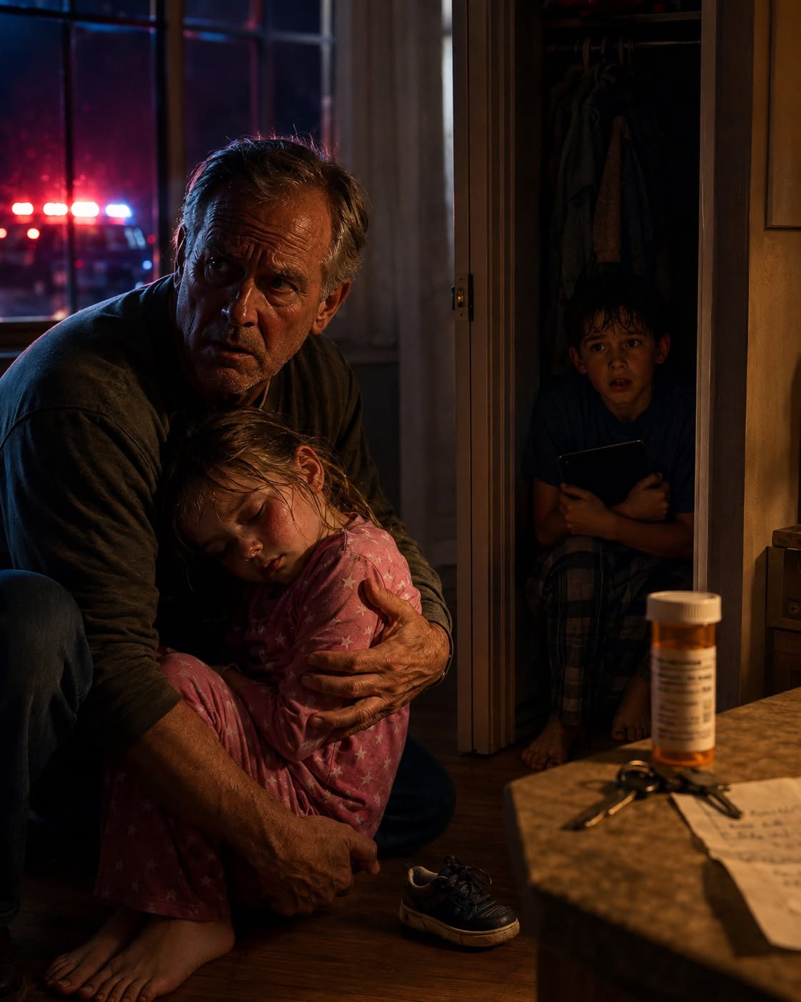 The Retired Boss Thought His Son Had Taken the Kids to Florida, but His Granddaughter’s 1:58 A.M. Call Exposed the Secret He Had Locked in a Closet