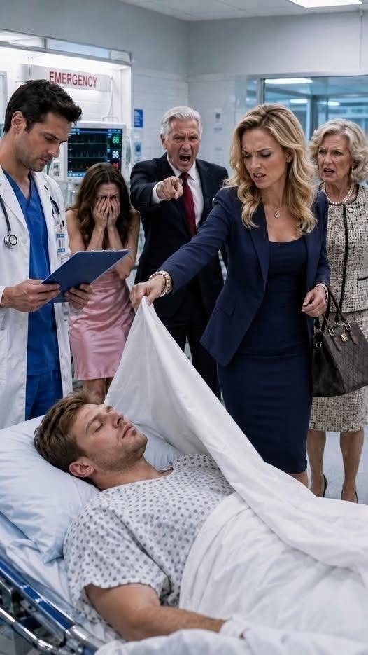 My husband suffered a stroke at a female coworker's home at 3 a.m. At the hospital, my in-laws kept berating me—the woman they'd always despised—and pressured me to sign the surgery consent. But I firmly refused and instead did something...