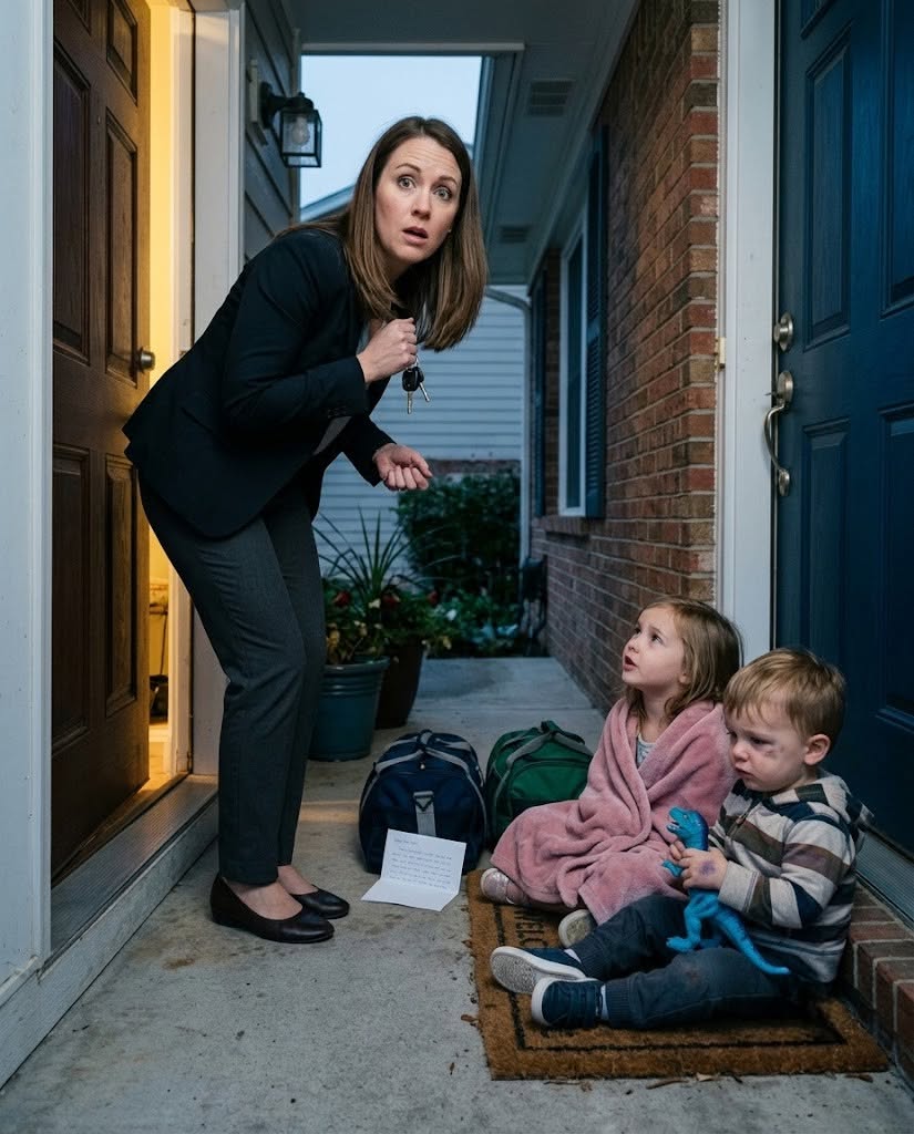 Before dawn, I found my sister's four-year-old daughter and two-year-old son beside my welcome mat. Her note said she would pick them up when they turned 18. I called police, then the man who had saved the messages proving this was never an emergency.