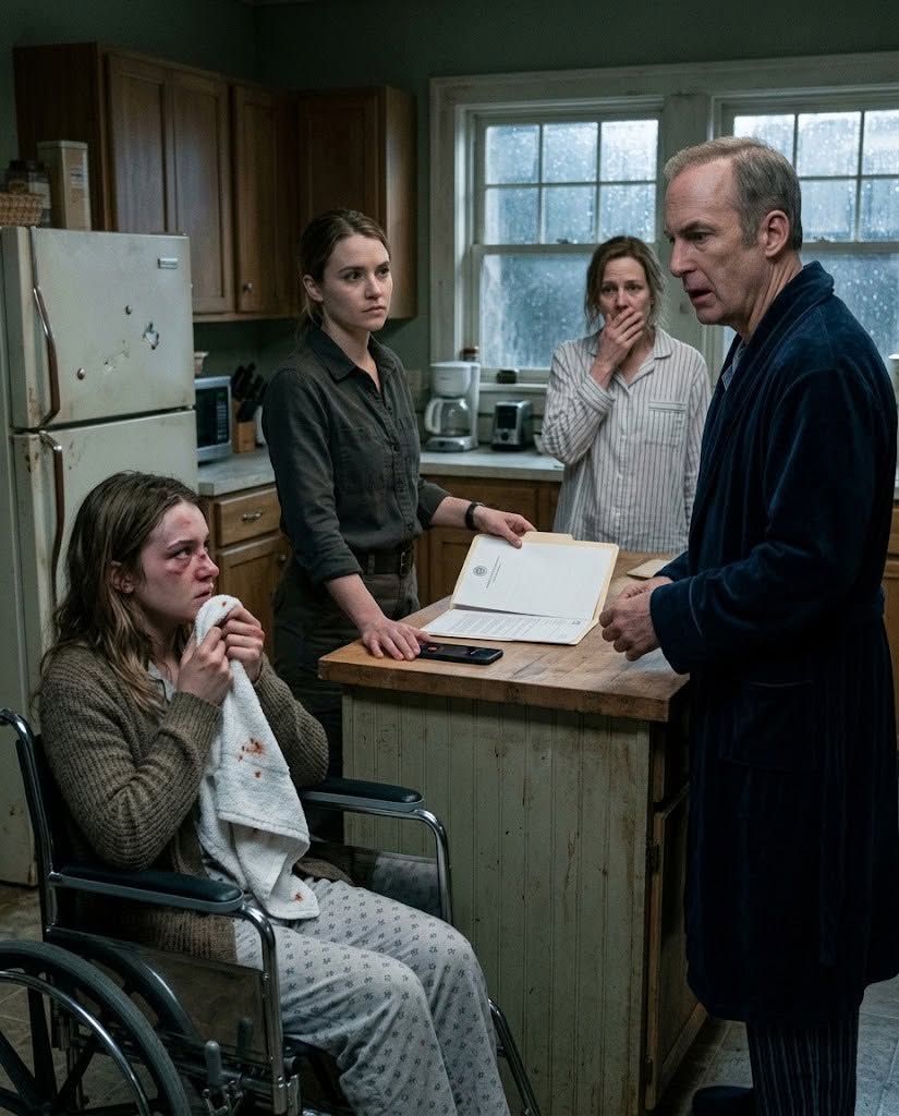 My stepfather slammed my disabled sister into the refrigerator, broke her nose with his knee, and stood over her while she crawled across the kitchen for her phone.