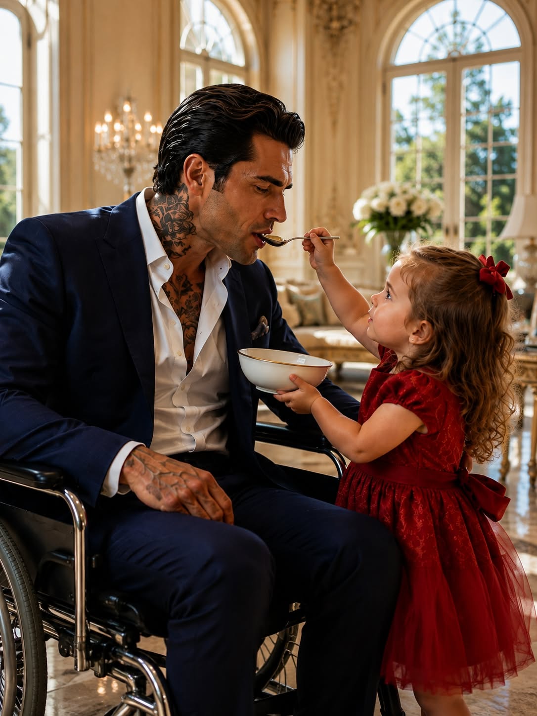 No One Wanted to Care for the Paralyzed Mafia Boss—Until the Maid’s Toddler Offered Him a Broken Cookie and His Oldest Friend Made One Fatal Mistake