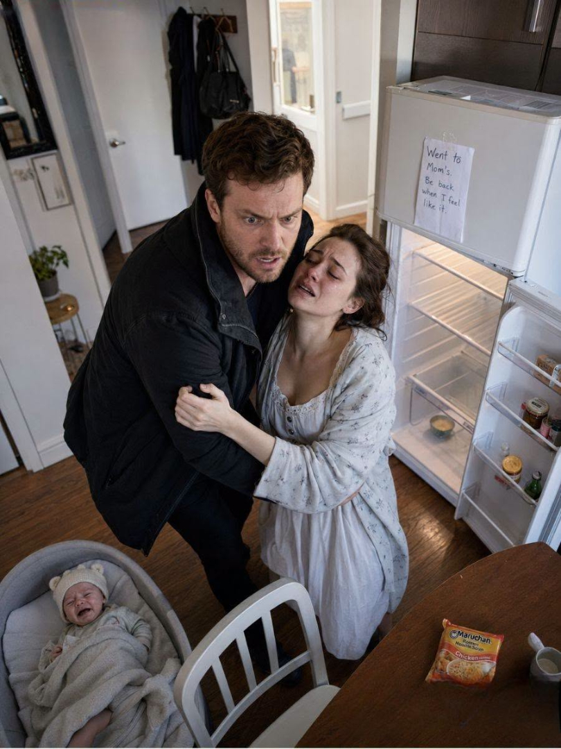 I Came Home Early On New Year’s Eve And Found My Wife Starving After Surgery While Our Baby Shivered—Then I Saw The Note My Mother Left, Checked The Security Cameras, And Realized The $14,000 I Sent For Their Care Had Funded A Betrayal Nobody Expected Me To Discover