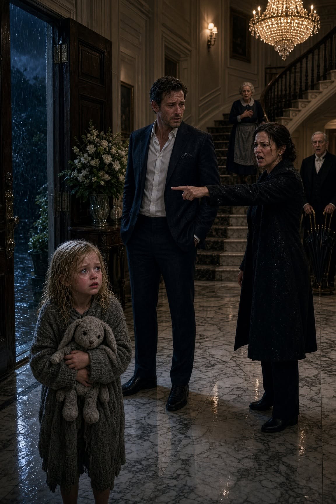 He Thought He'd Lost Everything... Then a Little Girl Knocked on His Mansion Door...