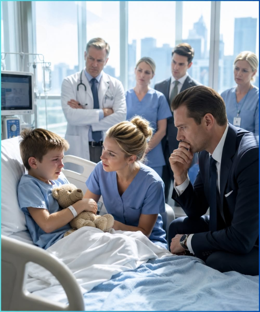 The CEO’s Nephew Wouldn’t Stop Shaking Until a Fired Nurse Whispered the One Truth Everyone Else Had Missed