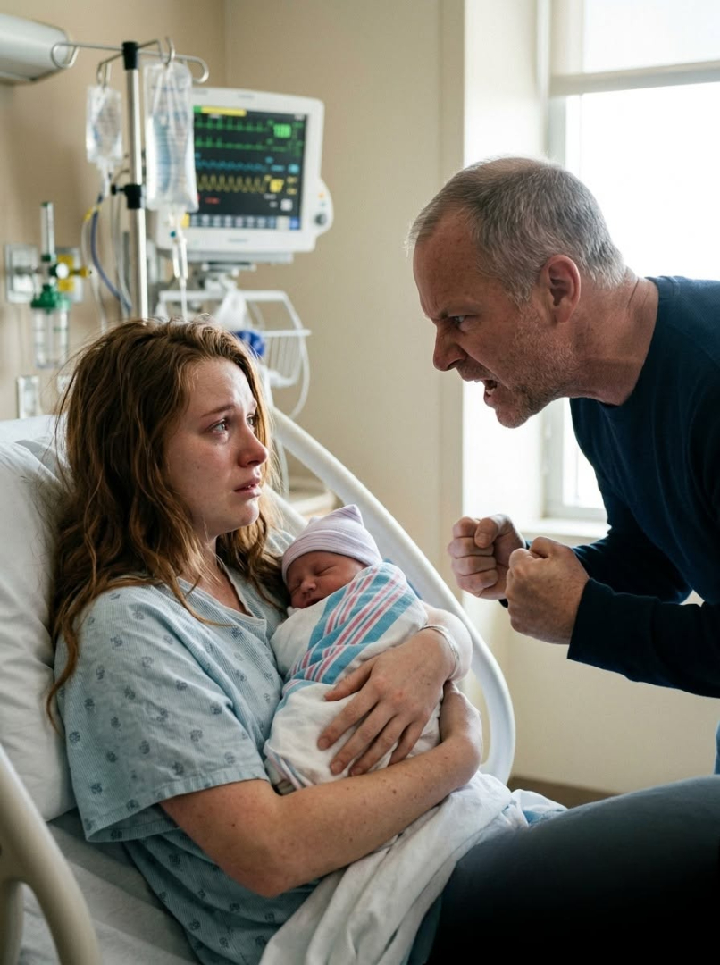 "Five days after I gave birth, my husband stared at our screaming newborn and said, “You gave birth to him, so you deal with him.”