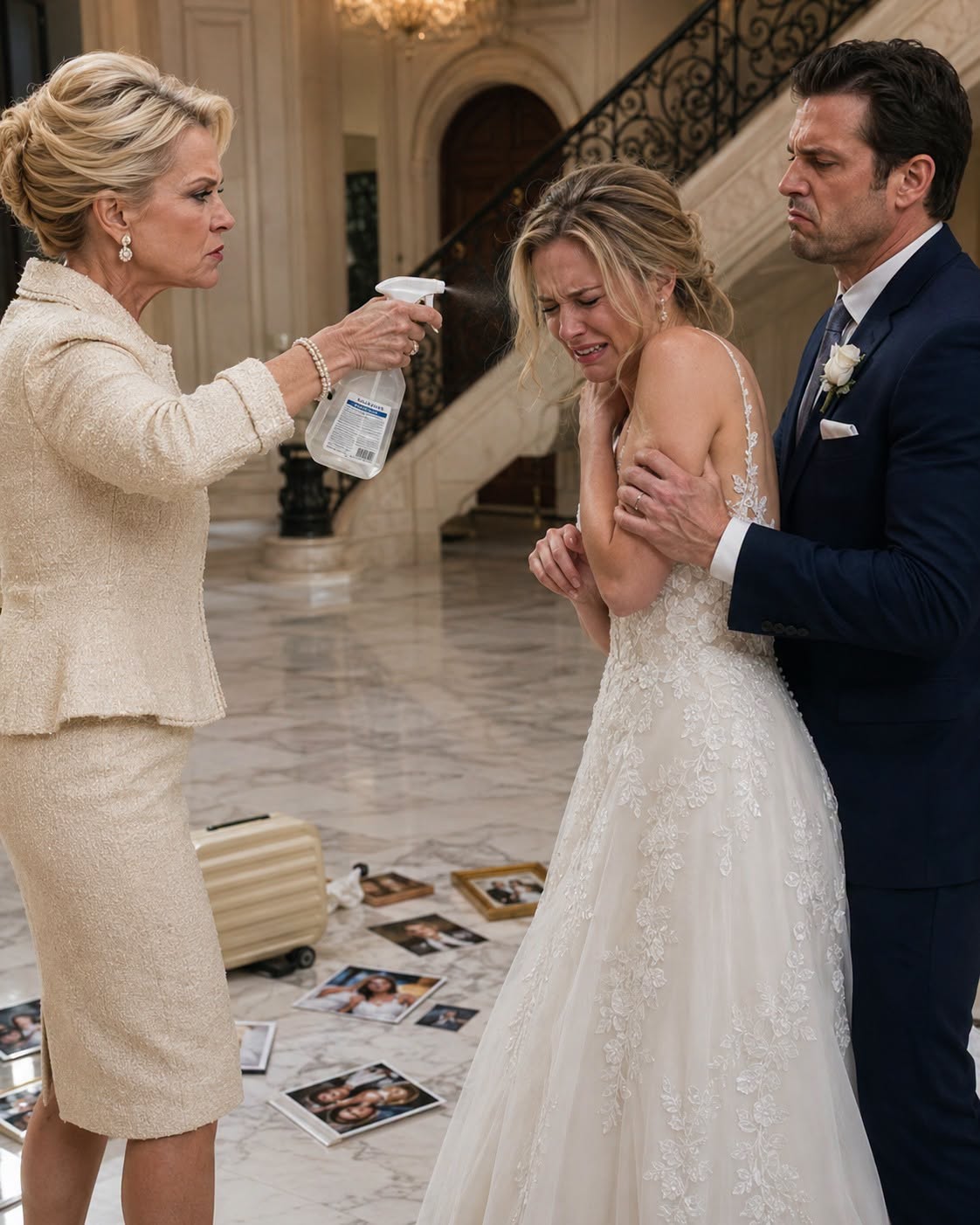 “Learn Where You Belong.” The Morning After My Wedding, My Mother-in-Law Blinded Me With Disinfectant While My Husband Held Me in Place—But They Had No Idea My “Poor” Family Controlled the Debt Supporting Their Hotels or That Every Second Had Been Recorded
