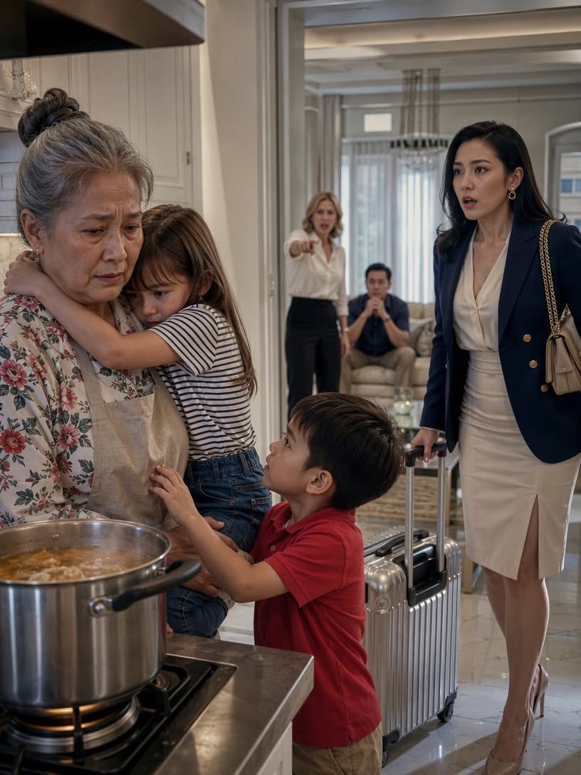 My husband thought my mother was just the woman who cooked and cleaned for his family—until I opened the gates to the house he never knew I owned.