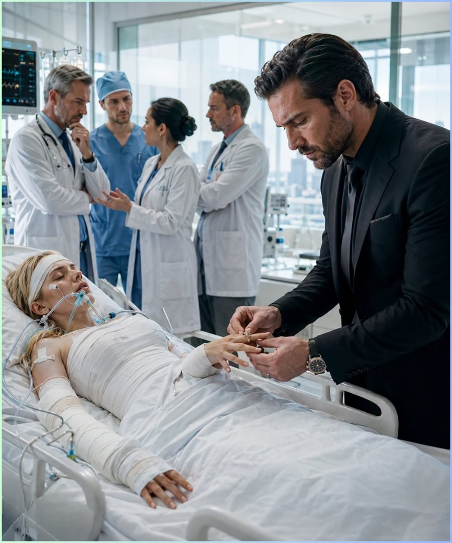 Clara Evans was still bleeding when Dominic Rossi married her.