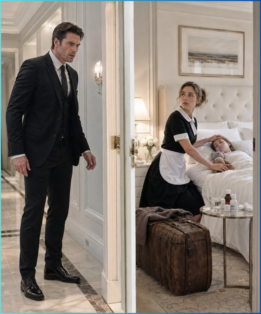 The Mafia Boss Followed His Maid to Catch Her Betrayal, but What He Found in Room 412 Made Him Risk His Entire Empire