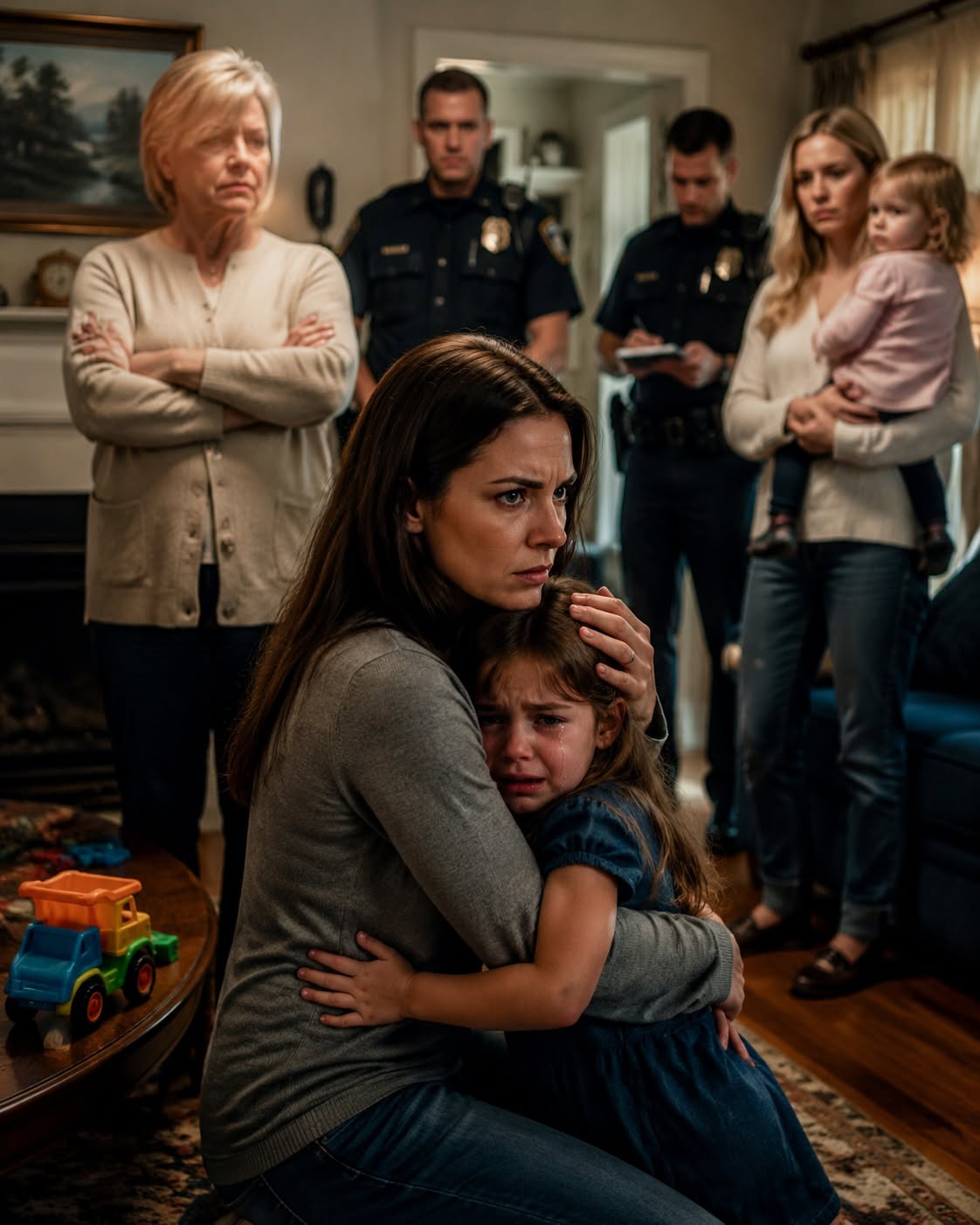 My mother called the cops on my 5-year-old for playing with a toy — then told me, "Maybe now she'll think twice." She had no idea what quiet rage looks like.