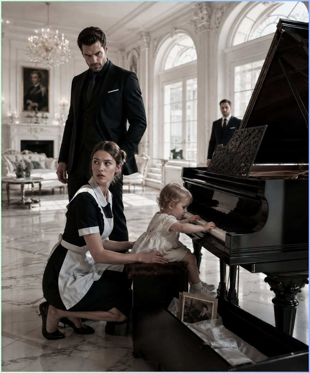 The Mafia Boss Caught the Maid’s Toddler Playing His Dead Wife’s Forbidden Piano, but What She Found Under the Bench Destroyed the Man He Trusted Most