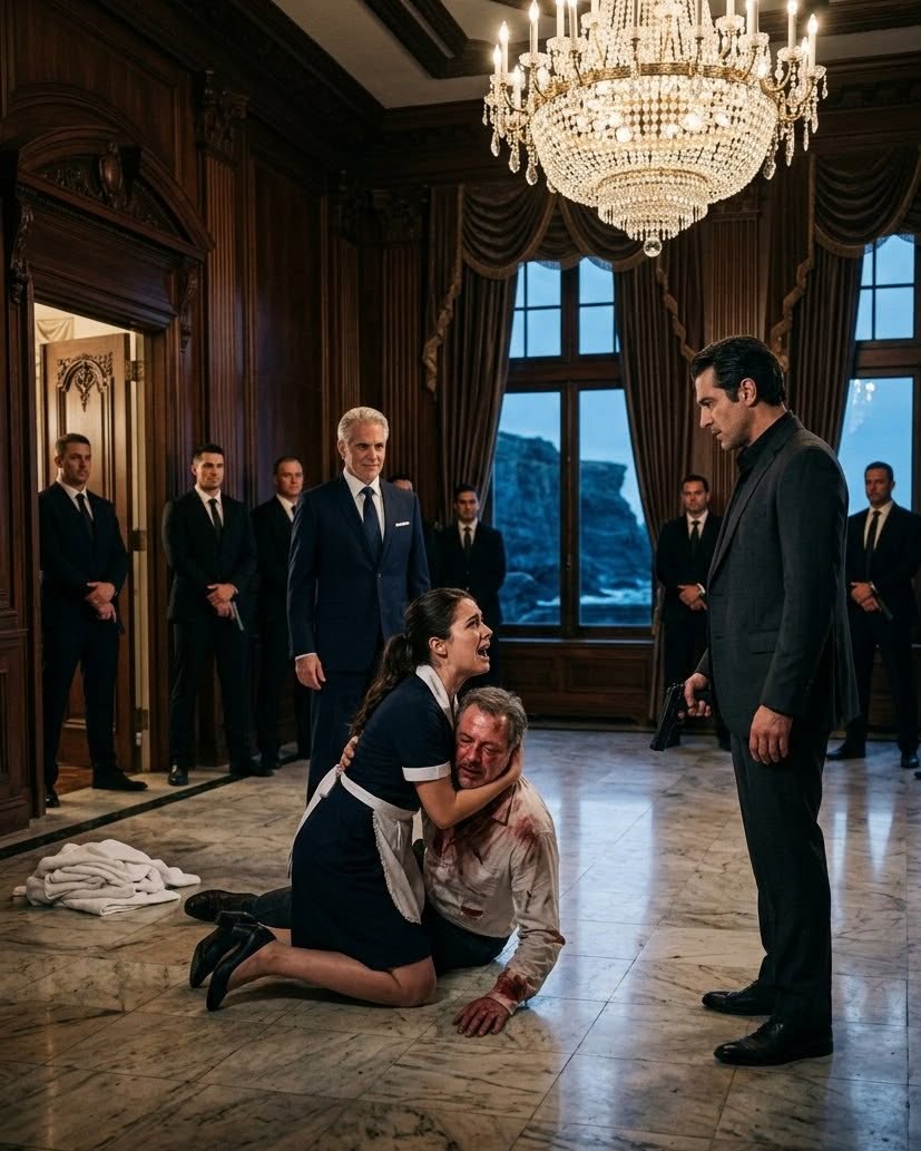 "The Maid Threw Herself Between the Mafia Boss and a Condemned Man, but When She Cried “That’s My Father,” He Discovered the Betrayal Had Begun Years Before They Met