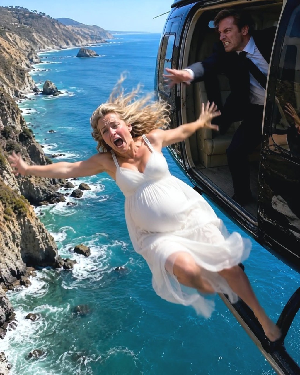 My billionaire husband smiled, kissed my forehead, and invited me on a romantic helicopter ride over the California coast while I was pregnant. Seconds later, he shoved me out of the open door, believing he was about to inherit everything I owned. What he didn't know was that I'd been expecting his betrayal for months... and I had already prepared for the moment he tried to kill me.