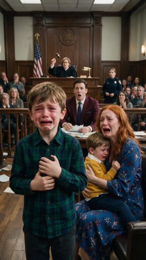 Daniel entered court certain his money, lawyers, and spotless reputation would win him custody. When Emily protested, he humiliated her in front of everyone: “You have nothing. Not a career, not a home, not even proof you’re a good mother.” Then the judge asked Lucas where he wanted to live. The boy stared at his father and whispered, “I know what you did.” He reached inside his jacket—and Daniel suddenly begged him to stop.