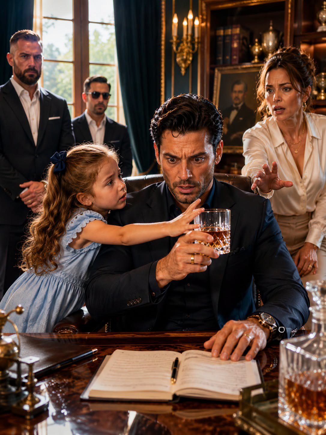 “You're Not Tired, Sir… You're Drugged,” the Maid's Little Girl Said Calmly—The Mafia Boss Went Pale