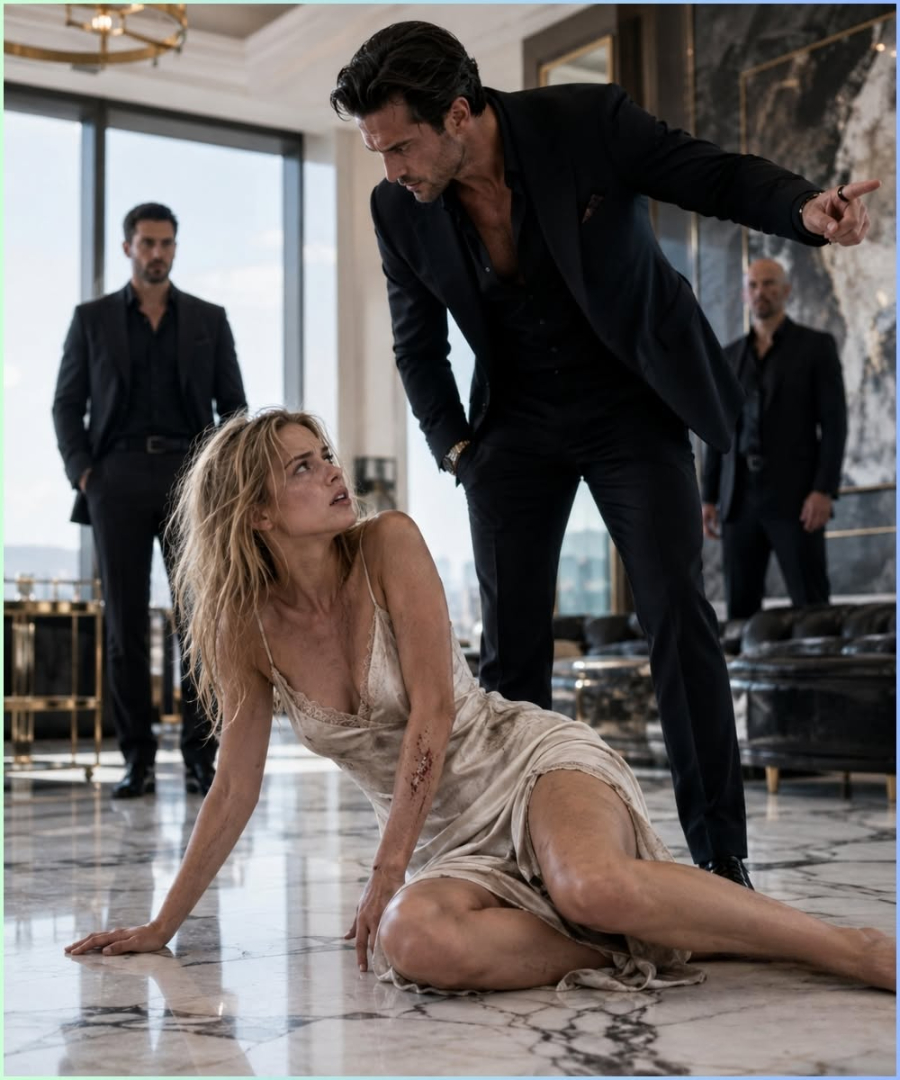 The Mafia Boss Watched Her Bleed on His Marble Floor and Ordered His Men to Bring Her Upstairs, but She Refused the One Price He Thought Everyone Paid