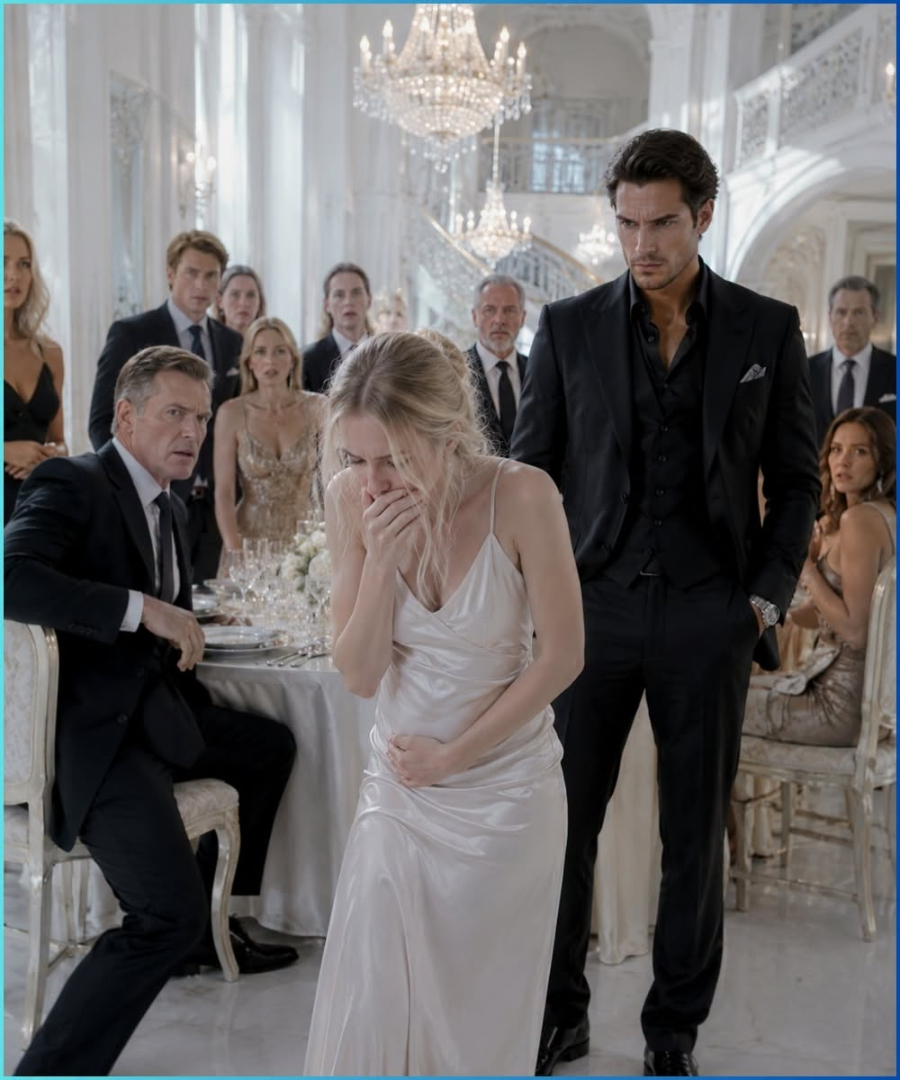 They Forced Her to Marry a Mafia Boss Everyone Knew Was Infertile, Then Her Morning Sickness Silenced an Entire Dinner Table