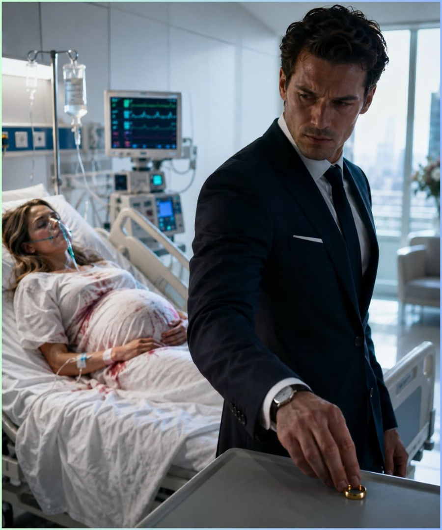Dante Moretti took off his wedding ring, placed it beside his bleeding wife’s hospital bed, and walked away before anyone could promise him that either she or their unborn daughter would survive.