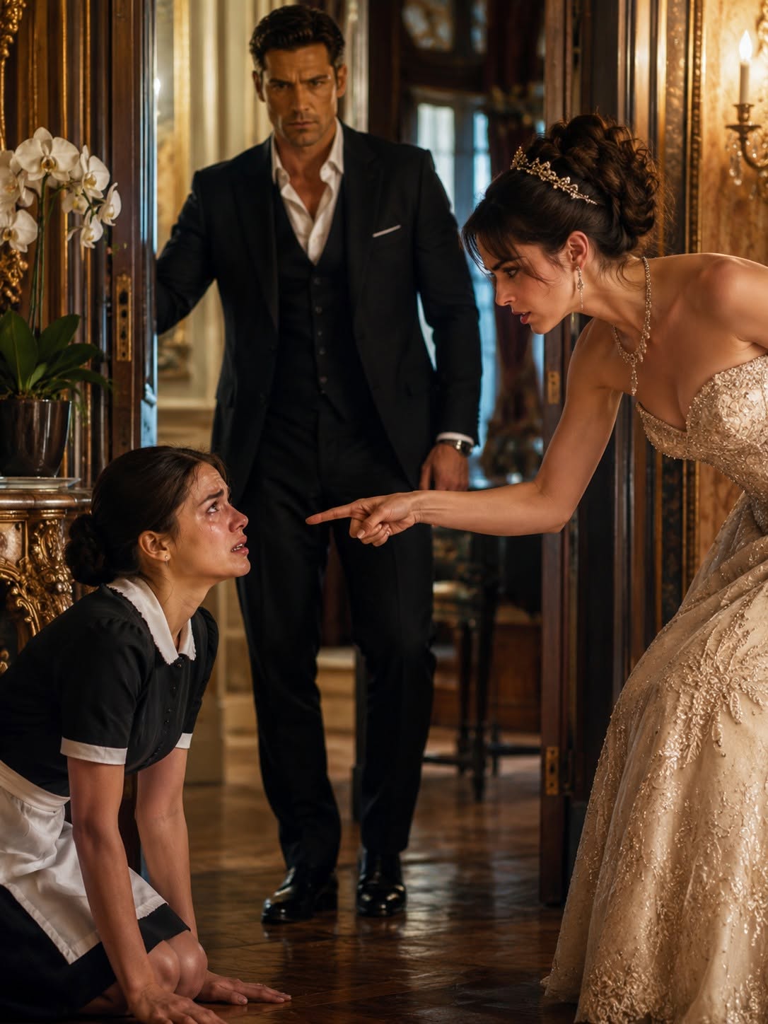 “Any Last Wish?” The Fiancée Sneered At The Maid — Unaware The Mafia Boss Was Listening